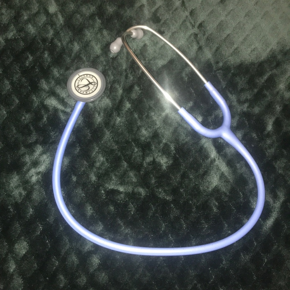 🚫 SOLD 🚫 Baby blue “Littmann” brand stethoscope.